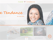 Tablet Screenshot of est-elle-tendances.com